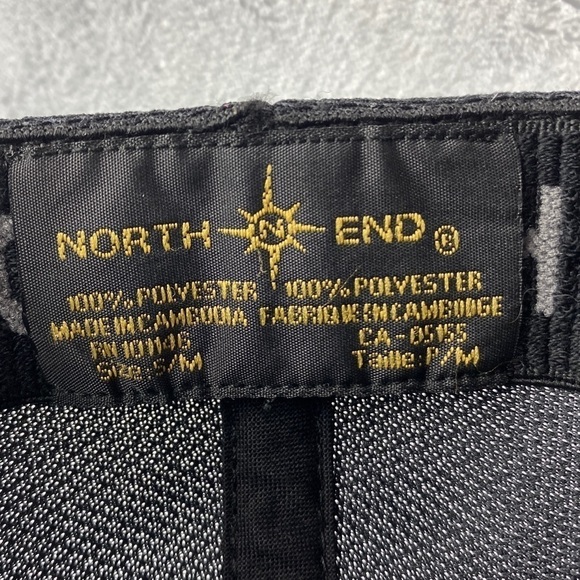 Bubble Mansion Black Fitted Ball Cap Sz S/Med Pre-curved Bill with White Accent - Picture 6 of 11